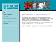 Tablet Screenshot of bioversal.cc